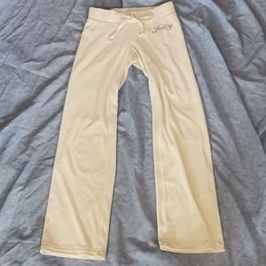 Juicy Couture velour track pants